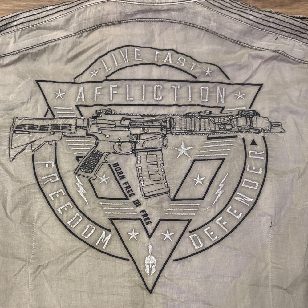 Affliction Button Down - image 3